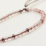 Natural Stone Bracelet For Women 3mm Small Beads Adjustable Rope DIY Jewelry