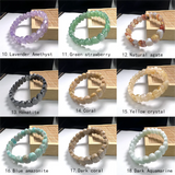 Opal Lapis Labradorite Amethyst Bracelet High Faceted Elastic Cord