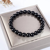 Natural Stone Bracelet Men 8MM Beads Chakra Healing Yoga Buddha Jewelry