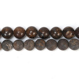 Natural Stone Bronze Beads Round Cinnamon Spacer Bead for Jewelry Making