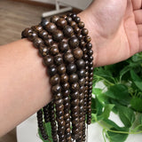 Natural Stone Bronzite Round Spacer Beads 4-12mm 15in
