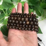 Natural Stone Bronzite Round Spacer Beads 4-12mm 15in