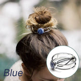Natural Stone Bun Cuff Top Knot Bun Holder INS Brief Hair Accessories