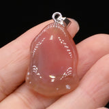 Natural Stone Carnelian Pendants for Jewelry Making