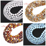 Natural Stone Carnelian Round Beads Red Agat 4 6 8 10 12MM for Jewelry Making