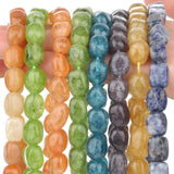 Chalcedony Apatite Citrine Oval Spacer Beads DIY
