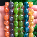 Chalcedony Apatite Citrine Oval Spacer Beads DIY