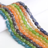 Chalcedony Apatite Citrine Oval Spacer Beads DIY