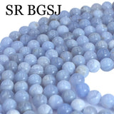 Chalcedony Round Spacer Beads for Jewelry Making 4/6/8/10/12mm