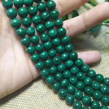 Chrysocolla Green Malachite Round Beads 4-10 MM DIY Jewelry Making