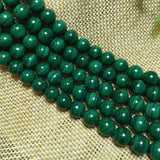 Chrysocolla Green Malachite Round Beads 4-10 MM DIY Jewelry Making