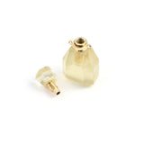 Citrine Reiki Healing Crystal Perfume Bottle Pendant 33x17mm