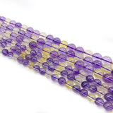 Natural Stone Purple Yellow Citrines Quartz Beads For Jewelry Making