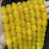 Natural Stone Colorful Agates Spacer Beads for Jewelry Making