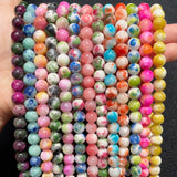 Colorful Tourmaline Persian Jades Loose Spacer Beads for Jewelry Making