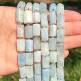 Faceted Aquamarines Loose Beads for DIY Jewelry Making