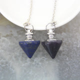 Pink Crystal Quartz Pendulum for Divination and Dowsing