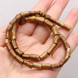 Natural Stone Coral Beads Tube Spacer Bead for DIY Jewelry Making