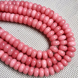Aagate Rondelle Semi-precious Stones Loose Beads Charms DIY Bracelet Accessories