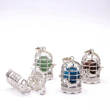 Agate Crystal Detachable Pendant Necklace Jewelry