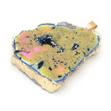 Irregular Agates Pendants Reiki Heal Druzy Charms for Jewelry Making