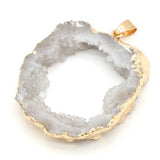 Irregular Agates Pendants Reiki Heal Druzy Charms for Jewelry Making
