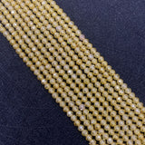 Natural Stone Crystal Beads Faceted Zircon Jewelry DIY
