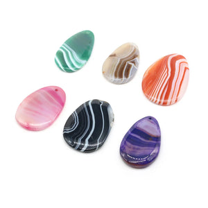 Crystal Agates Pendant for DIY Jewelry Making Necklace Gift Women
