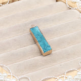 Natural Stone Crystal Cluster Pendant for DIY Necklace
