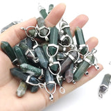 Crystal Agates Pendant Pendulum for Jewelry Making