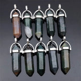 Crystal Agates Pendant Pendulum for Jewelry Making