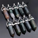 Crystal Agates Pendant Pendulum for Jewelry Making