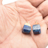 Natural Stone Crystal Pendant for Jewelry Making DIY 12pcs/lot