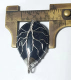 Tree of Life Amethysts Roses Quartz Pendants Set