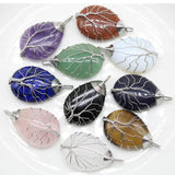 Tree of Life Amethysts Roses Quartz Pendants Set