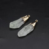 Natural Stone Crystal Pendants for Jewelry Making Diy Charms Reiki Healing