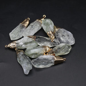 Natural Stone Crystal Pendants for Jewelry Making Diy Charms Reiki Healing