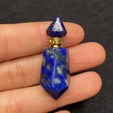 Agate Aromatherapy Perfume Bottle Necklace Charm