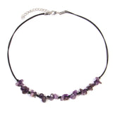 Crystal Quartz Chip Necklace Beaded Necklace For Women