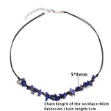 Crystal Quartz Chip Necklace Beaded Necklace For Women