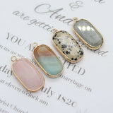 Crystal Quartz Pendants for Jewelry Making DIY Women Necklace Earr