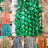 Tiger Eye Aventurine Loose Beads 14mm Four Leaf Clover DIY Bracelet Necklace