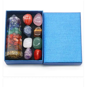 Natural Stone Crystals Set Healing Gemstones Quartz Mineral Home Decoration