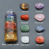 Natural Stone Crystals Set Healing Gemstones Quartz Mineral Home Decoration