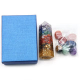 Natural Stone Crystals Set Healing Gemstones Quartz Mineral Home Decoration