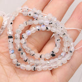 Natural Stone Faceted Beads Lapis Lazuli Fluorite Garnet Loose Bead