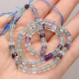 Natural Stone Faceted Beads Lapis Lazuli Fluorite Garnet Loose Bead