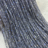 Cube Stone Beads 2.5x2.5 mm DIY Jewelry Making Charms Crystal Bracelet