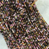 Cube Stone Beads 2.5x2.5 mm DIY Jewelry Making Charms Crystal Bracelet