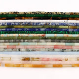 Natural Stone Agates Quartz Jaspers Spacer Beads 15''